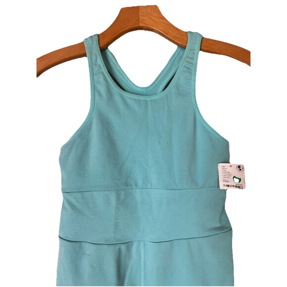 FP Movement Runsie Athletic Cross Fit Jumpsuit, Brand New, Women’s XS Turquoise - Picture 2 of 9